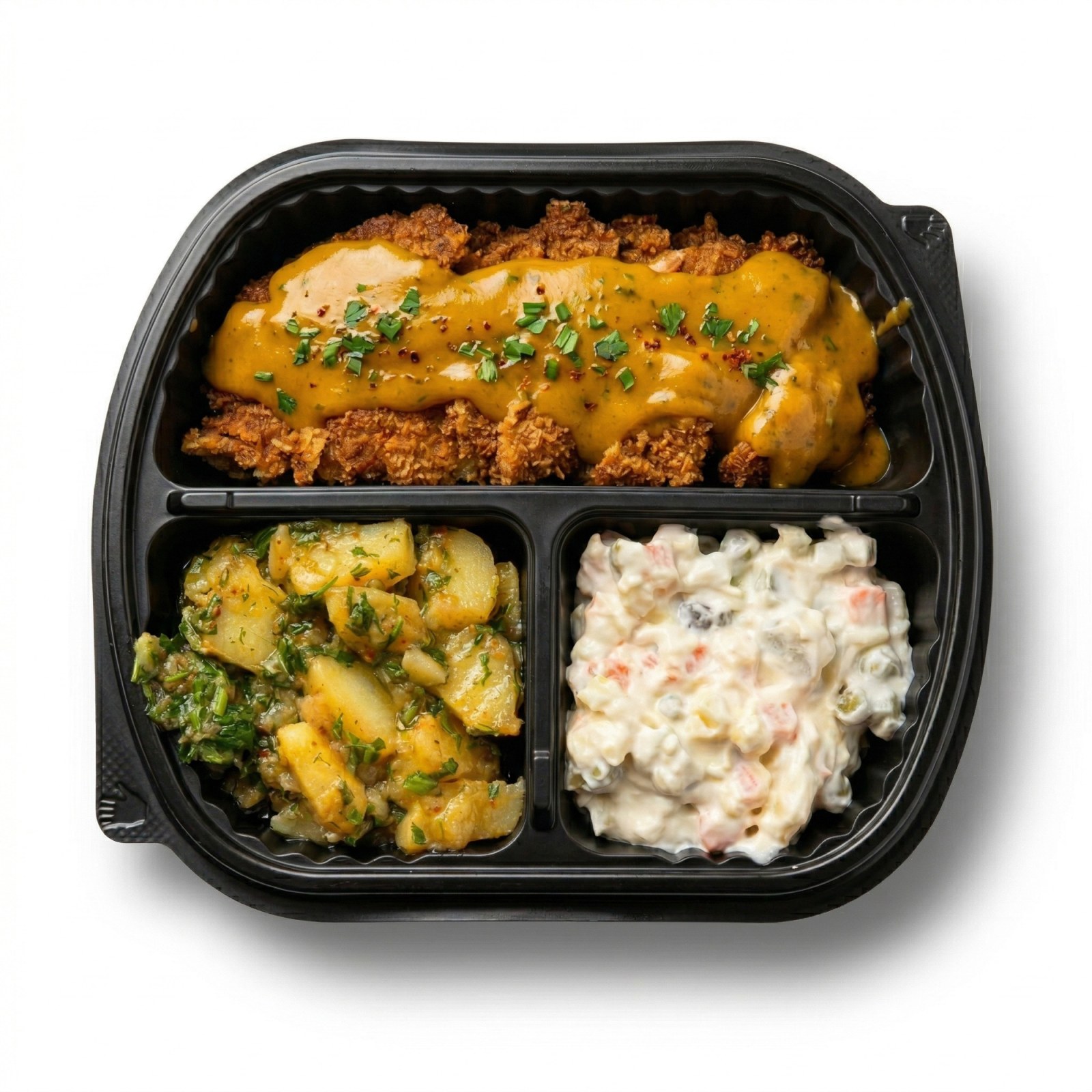 Cafe De Parıs Soslu Şnitzel Menü