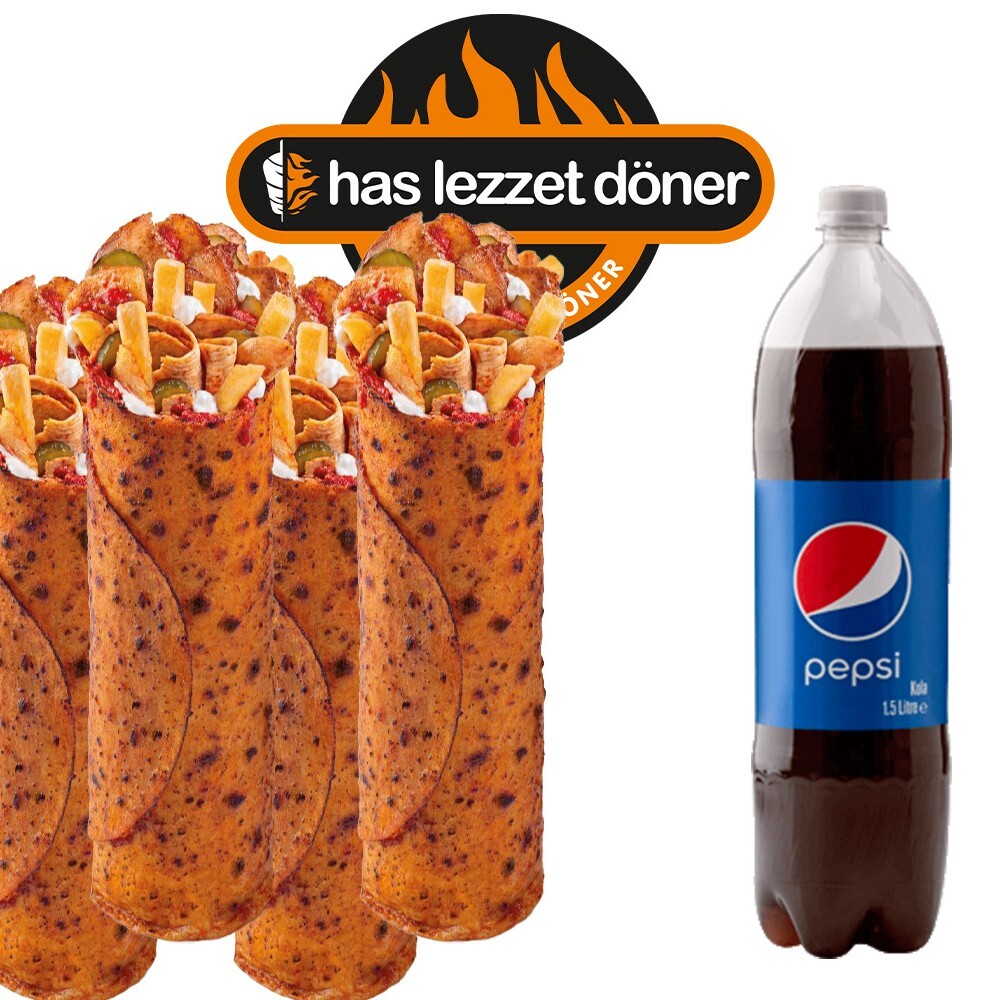 3+1 Tavuk Large Menü