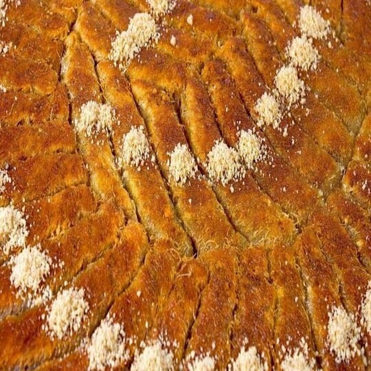 Diyarbakır Usulü Cevizli Tereyağlı Burma Kadayıf (250 gr)-(Tahmini 1-1.5 Dilim)
