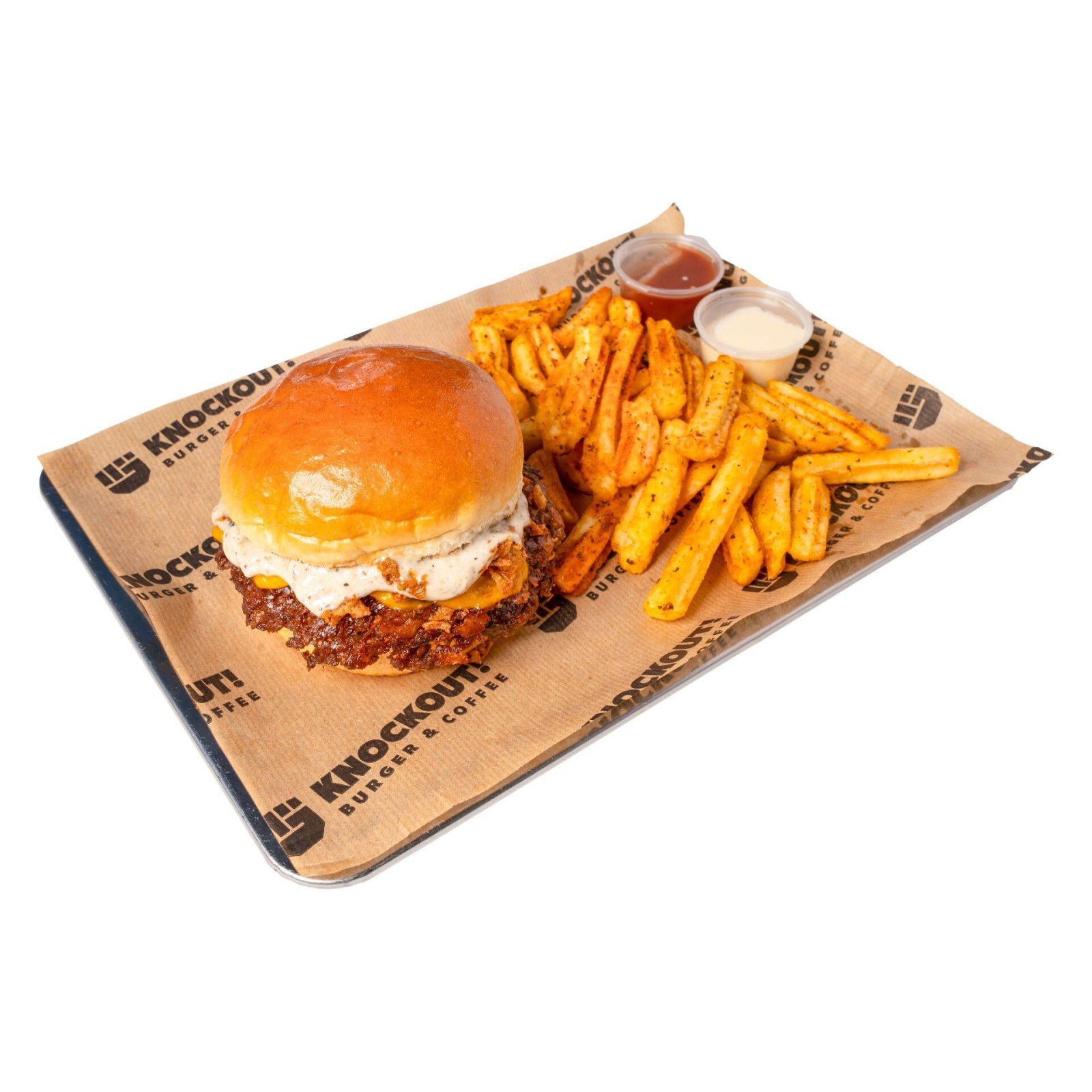 Knockout Anti Truffle Smash Burger