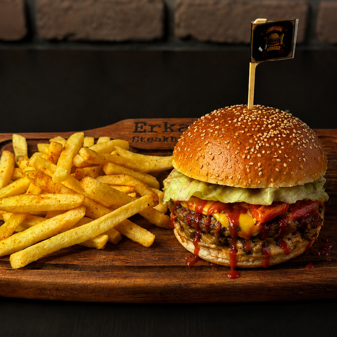 Satır Anadolu Ateşi Burger