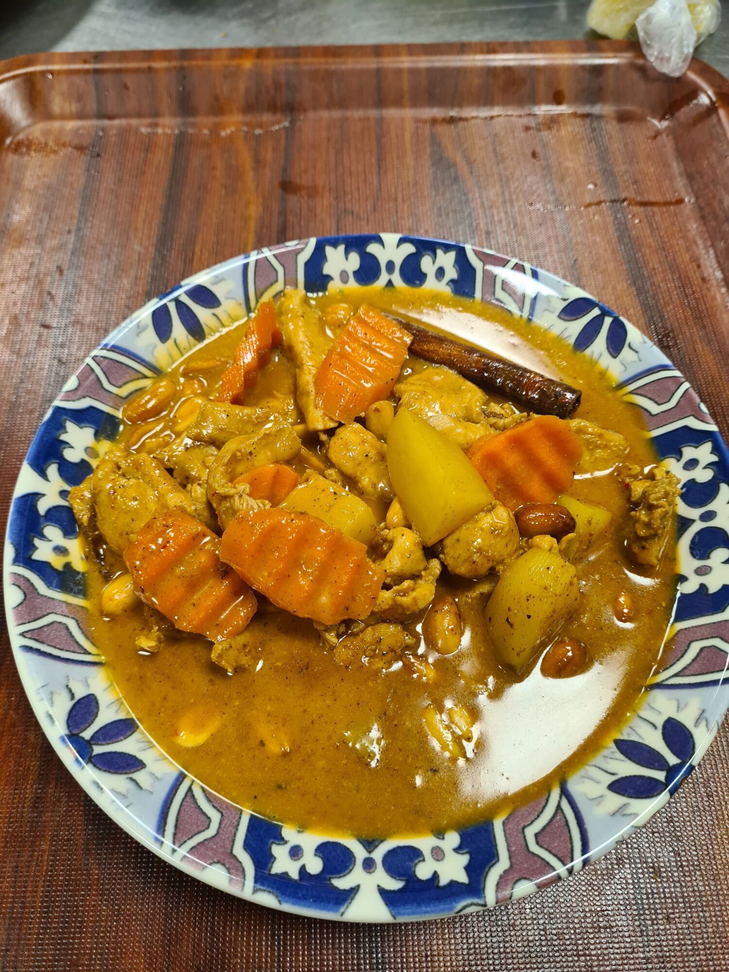 Sarı Köri (Tavuk) & Yellow Curry (Chicken) + Steam Rice