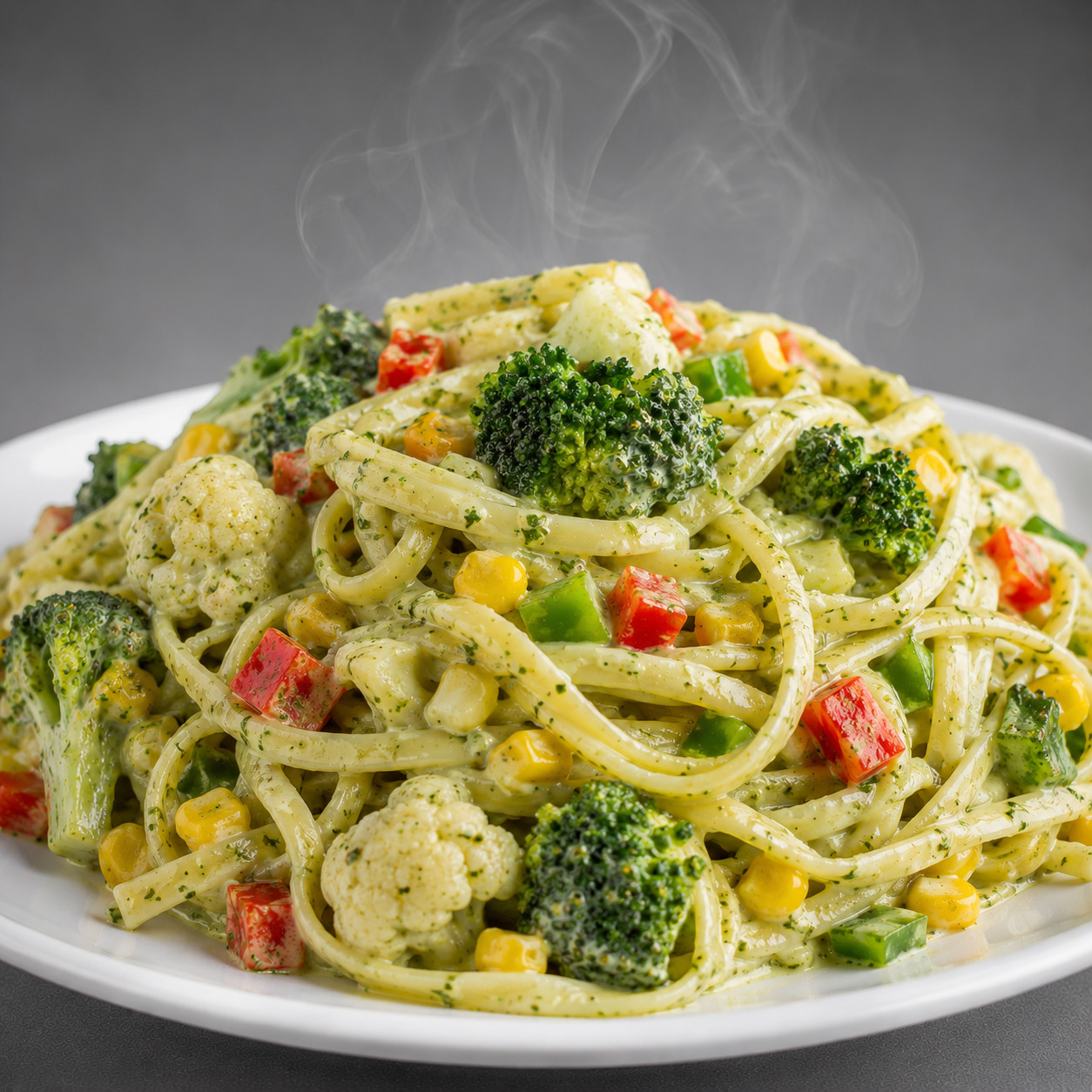 Spagetti Sebzeli