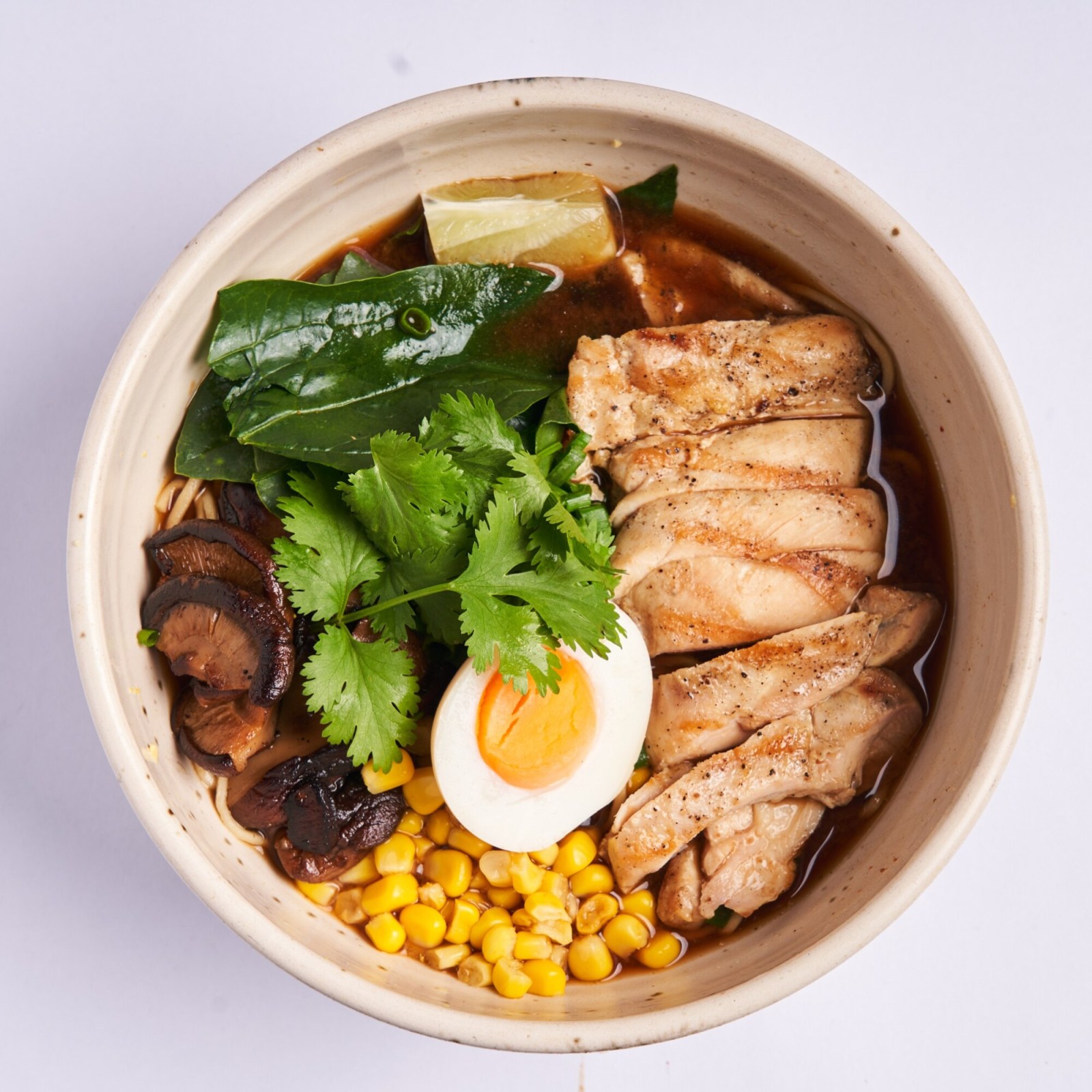 Miso Soslu Tavuklu Ramen