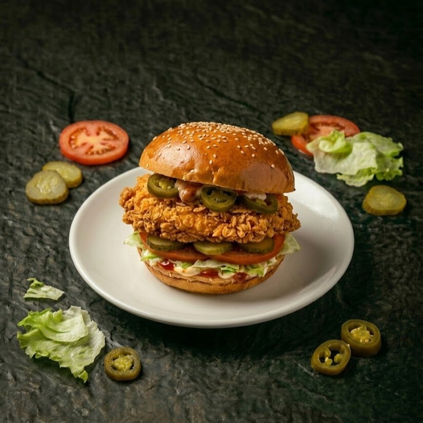 Acılı Chicken Burger