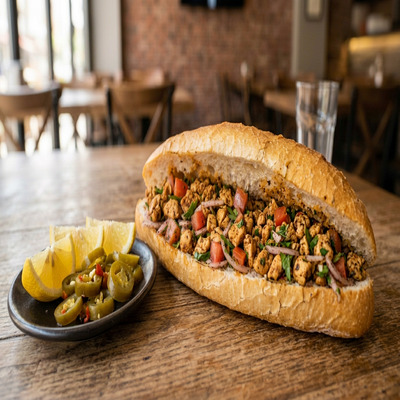 5 Li Tam Ekmek Tavuk Tantuni Menü