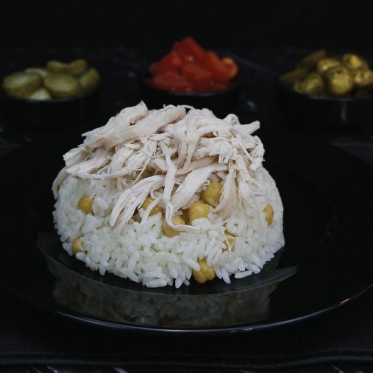 Tavuklu Nohutlu Pilav