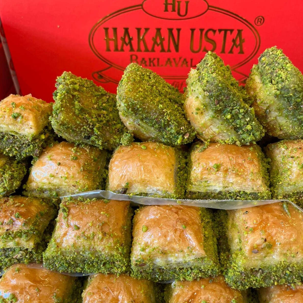 Fıstıklı Kuru Baklava 1 Kg