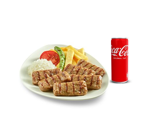 Köfte Tabağı + 1 Adet Kutu İçecek
