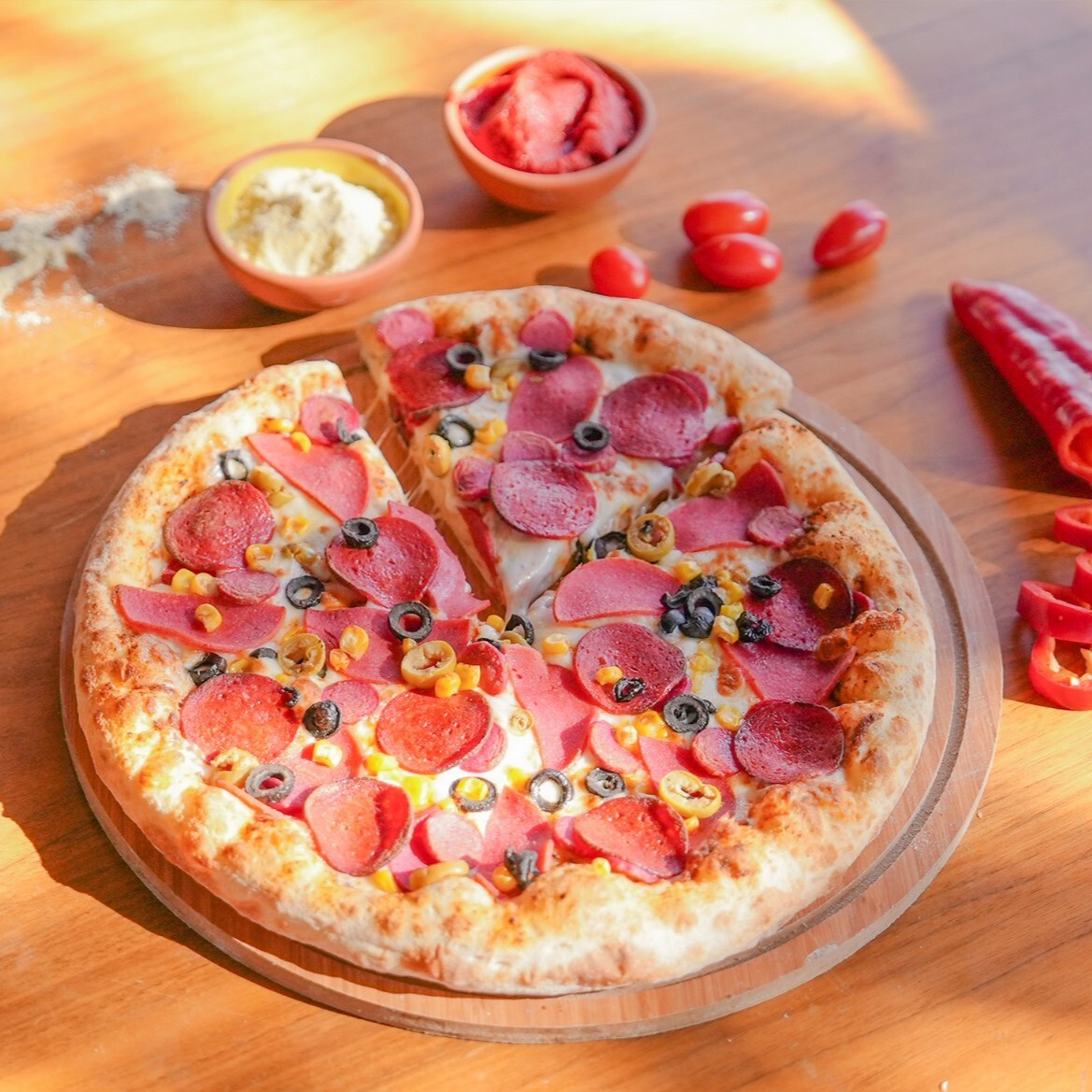 Karışık Pizza (Orta Boy)