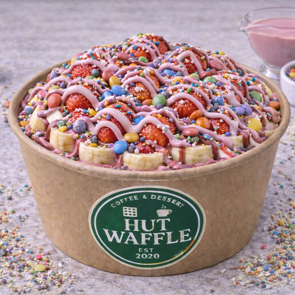 Aşk waffle bowl