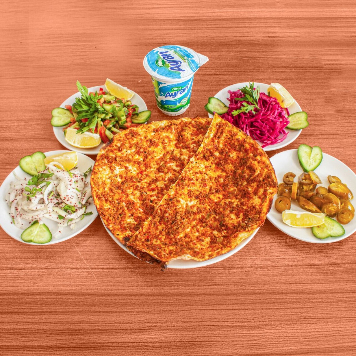 5'li Lahmacun Menü