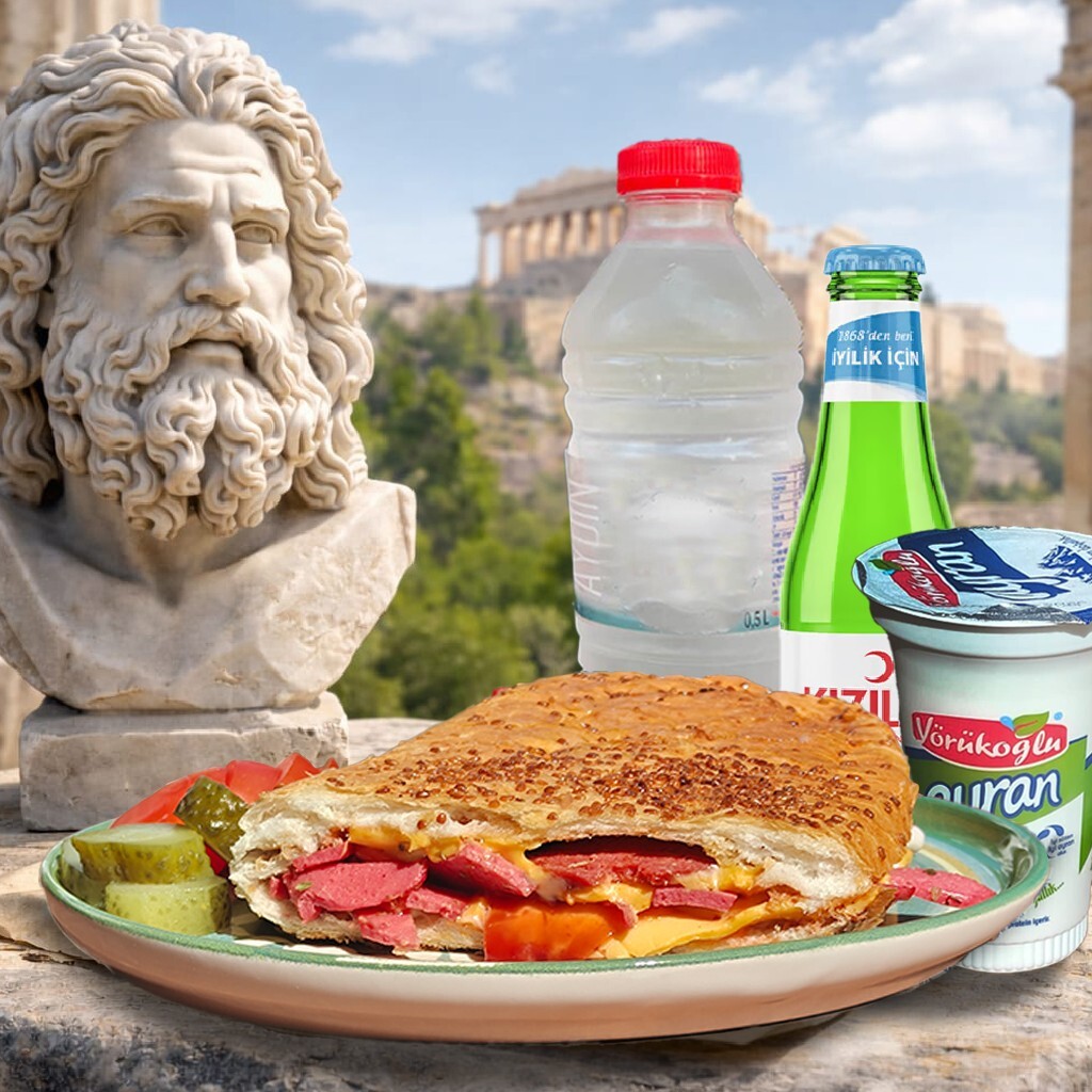 Kampanyalı Yarım Ekmek Zeus Tost