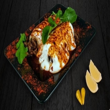 Yoğurtlu Et Tantuni Servis
