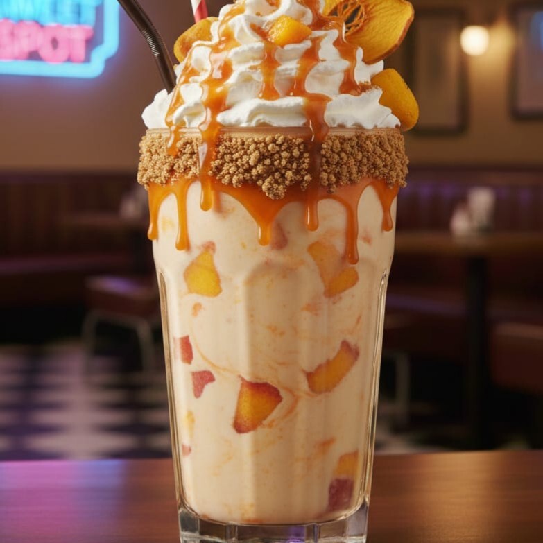 Şeftali Milkshake