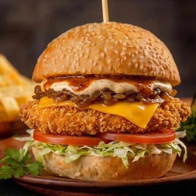 Smoky Chicken Burger
