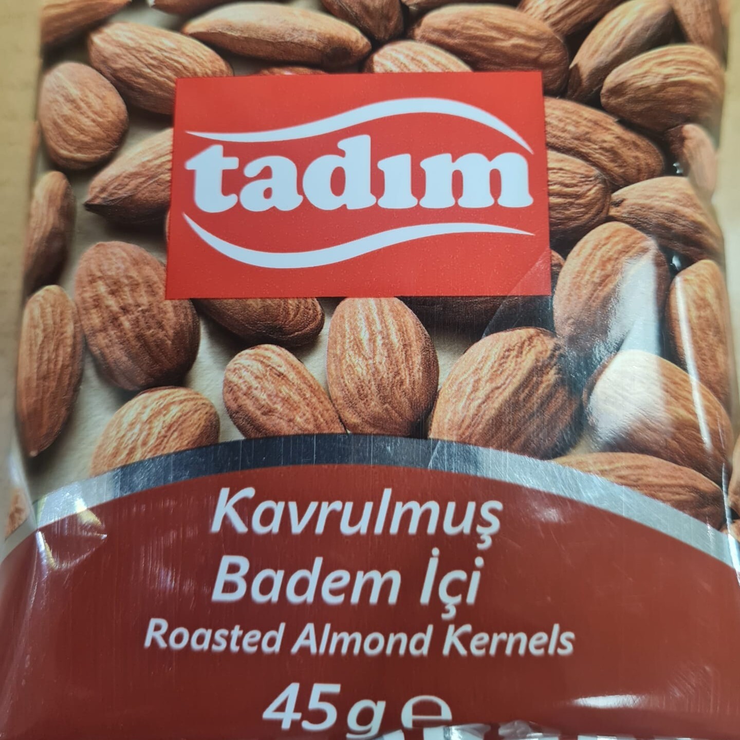 Tadım 45 gr Kavrulmuş Badem