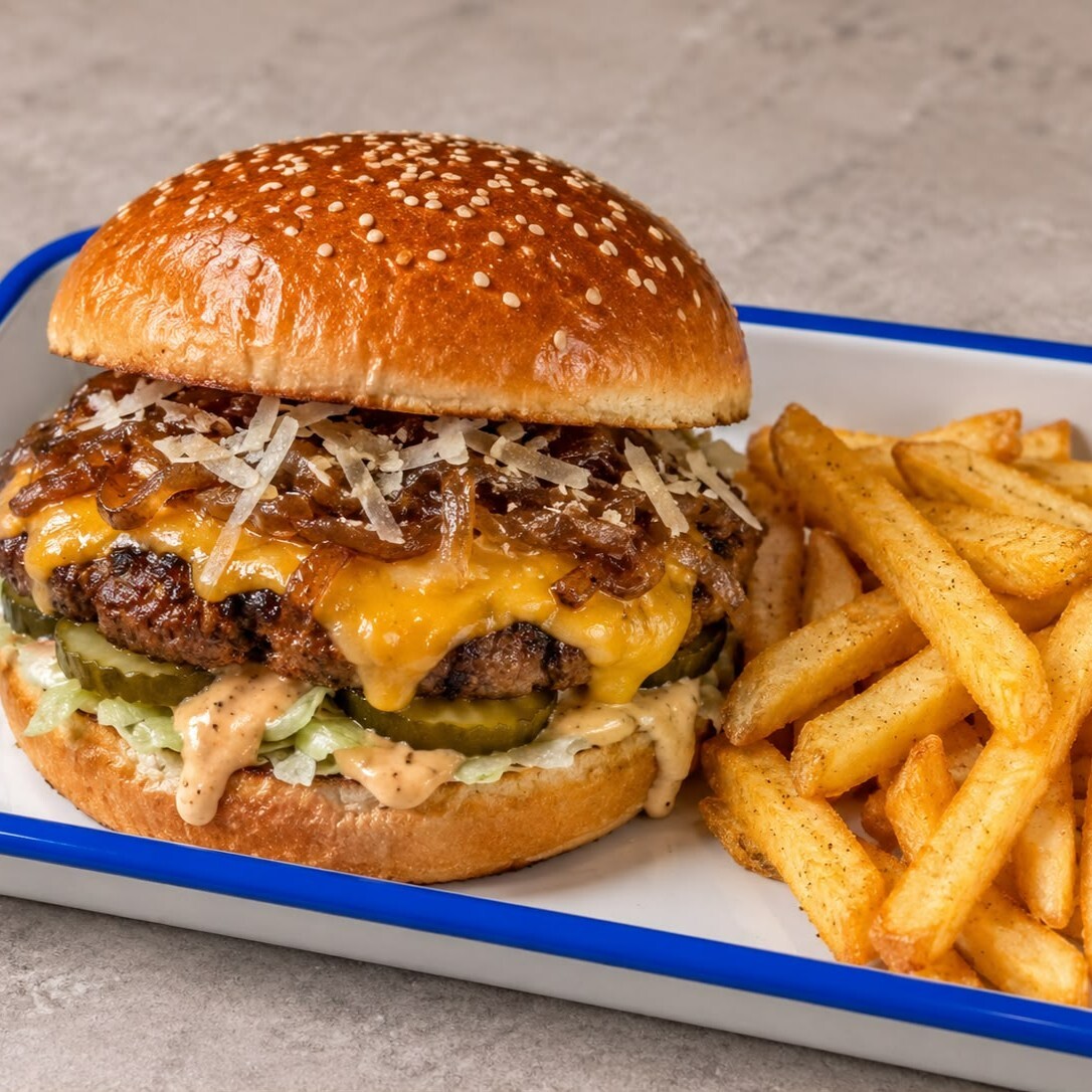 Parmesan Peynirli Burger