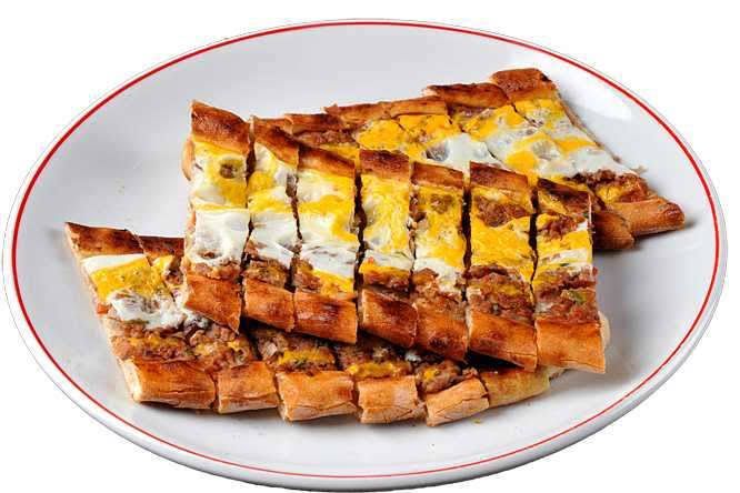 Kuşbaşılı Yumurtalı Pide