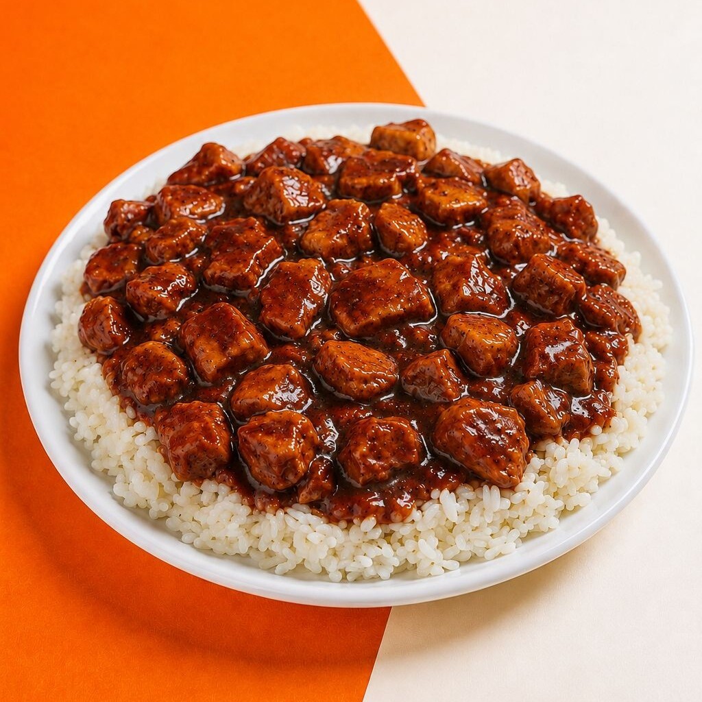 Barbekü Soslu Tavuk Pilav