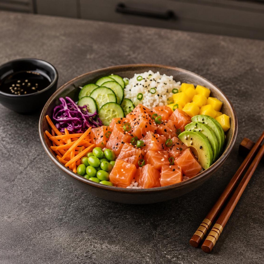 Somon Poke Bowl