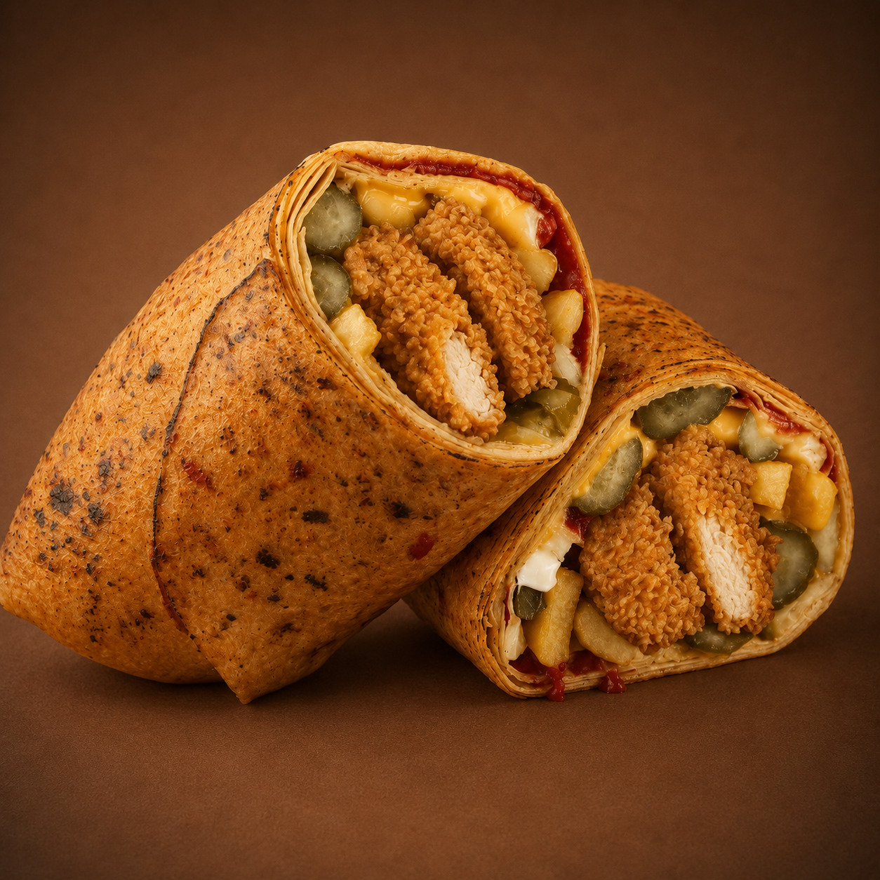 Çıtır Tenders Burrito