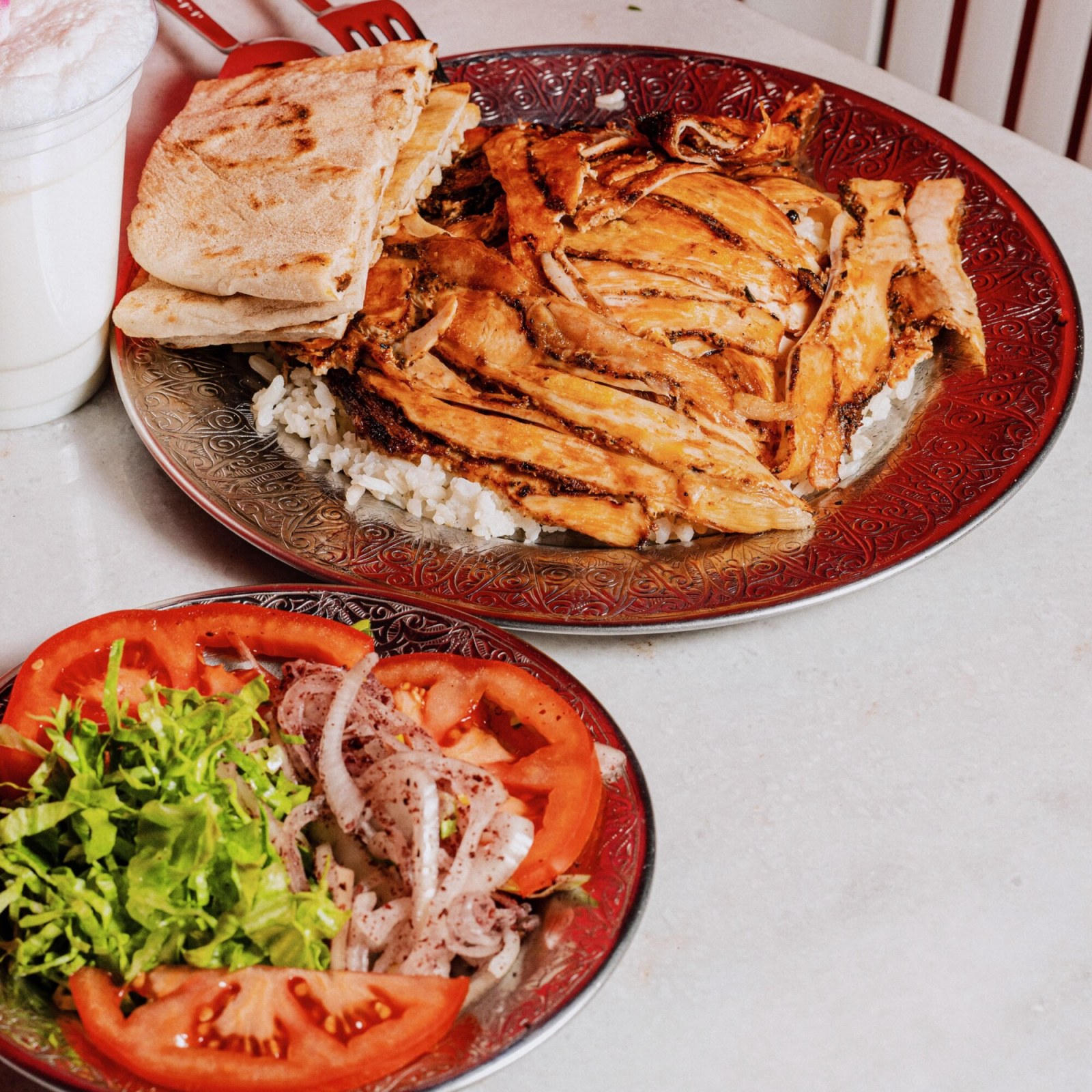 Pilav Üstü Tavuk Döner (100 Gr)