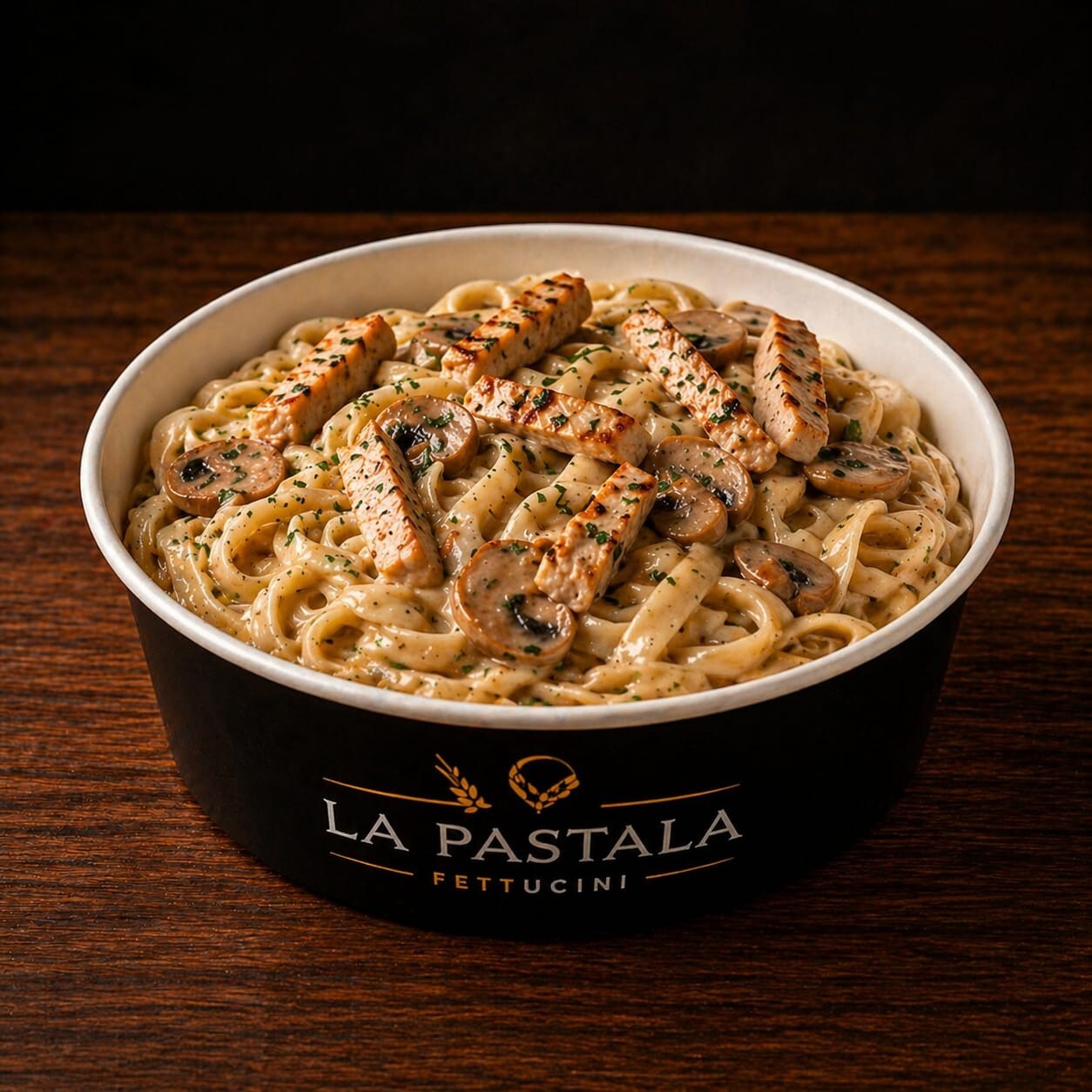 Fettuccini Barbekü