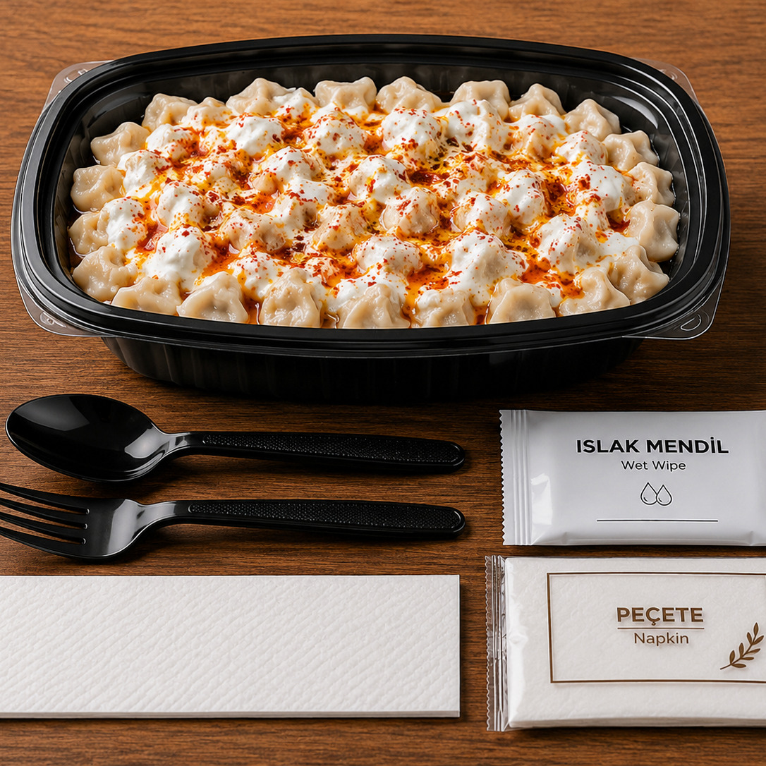 Dana Kıymalı Mantı (400-450 gr.)