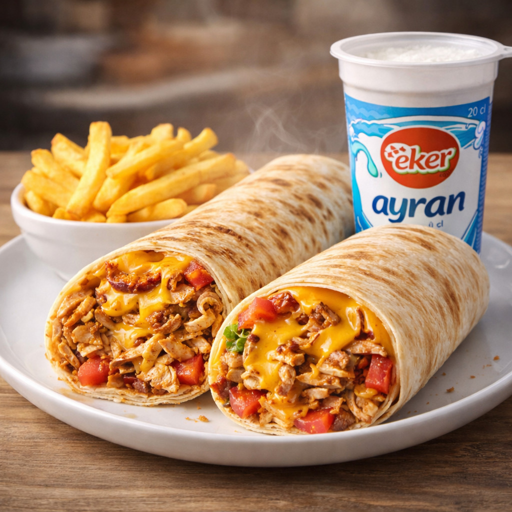 Cheddarlı Menü 1
