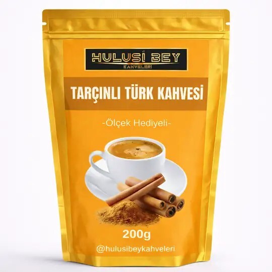 Tarçınlı Türk kahvesi