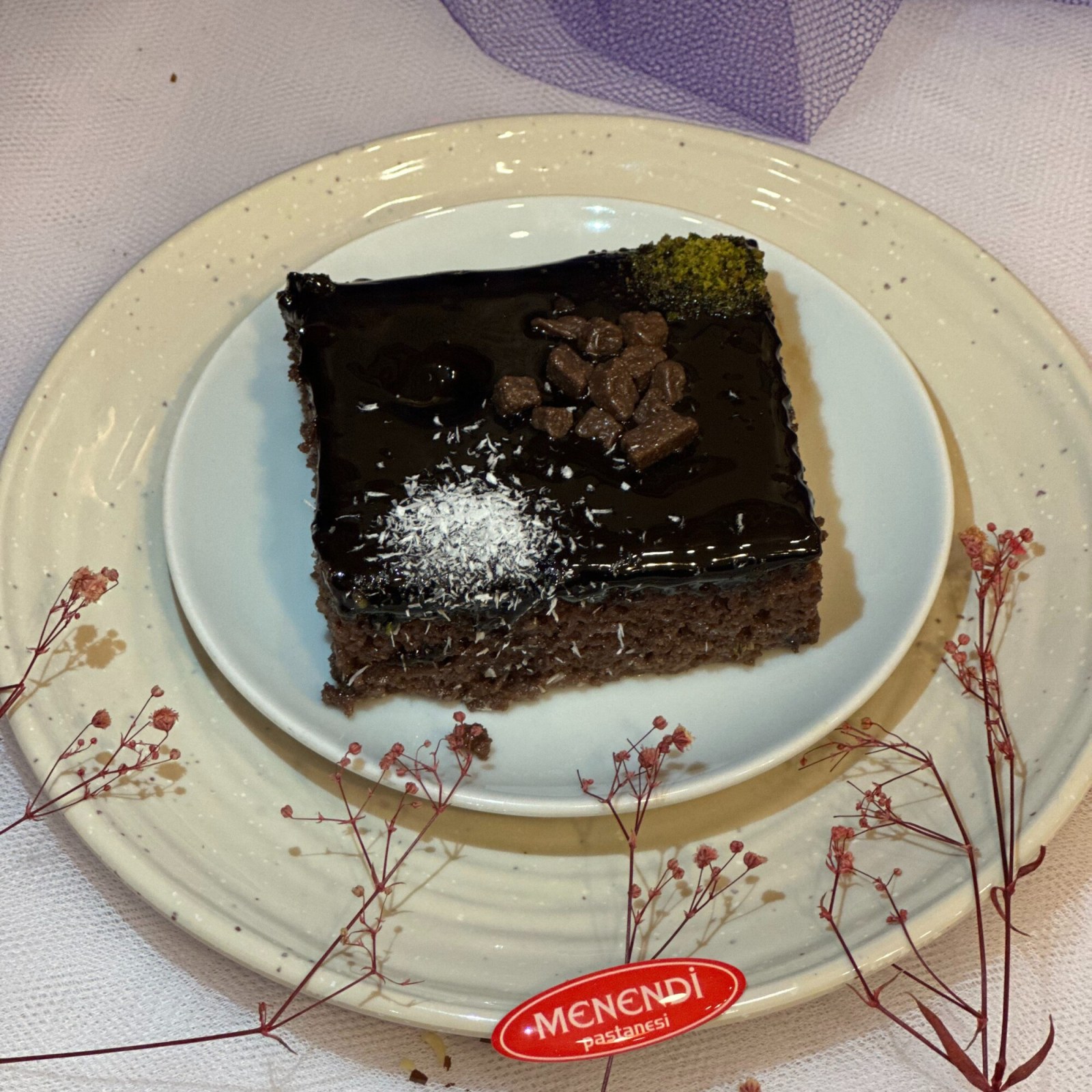 Islak kek (Dilim)
