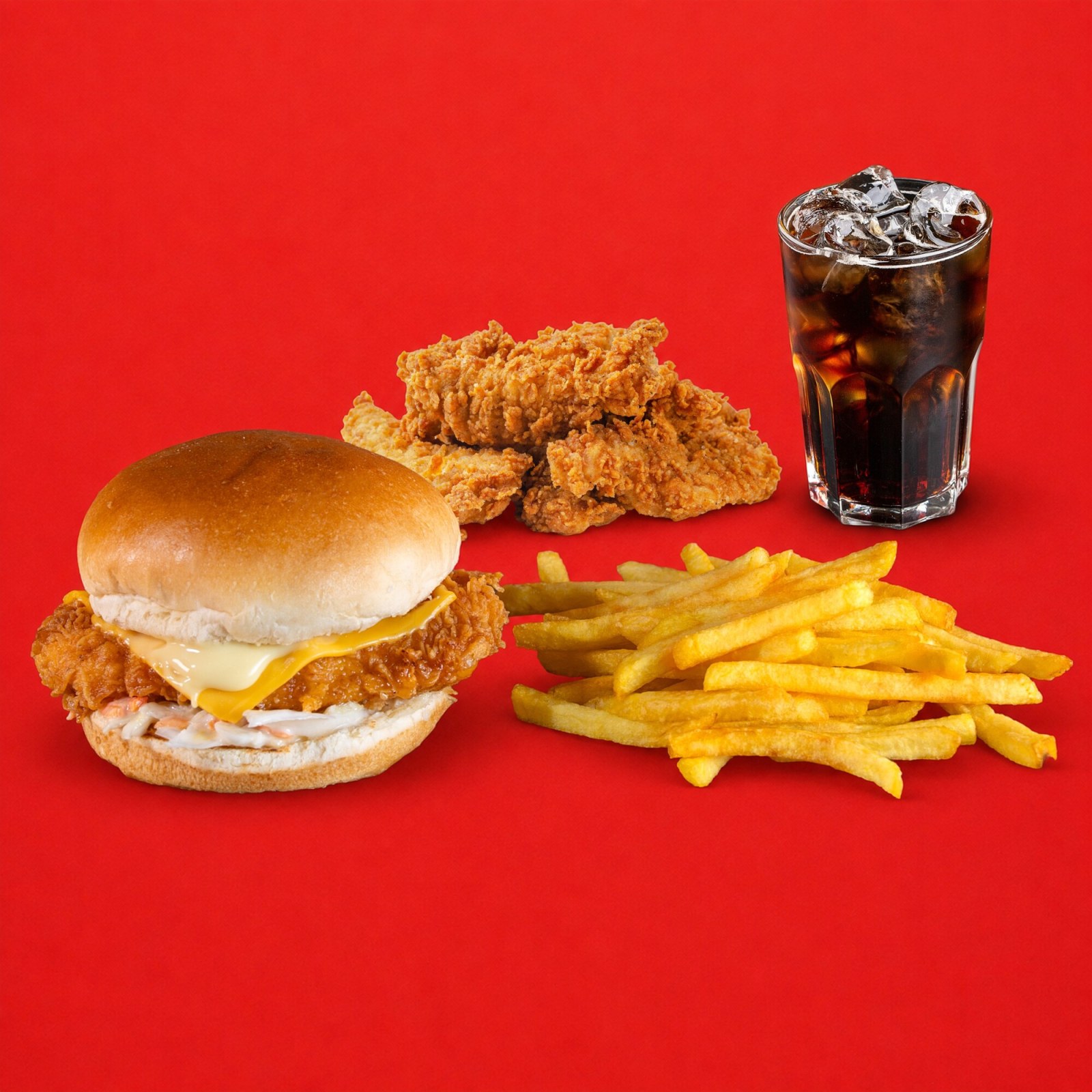 Crunchy Combo Menü