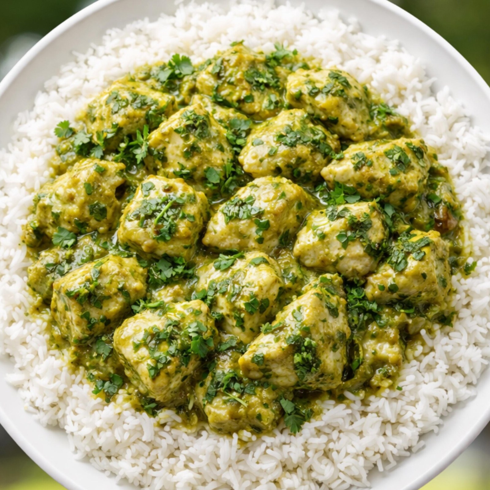 Pesto Tavuklu Pilav