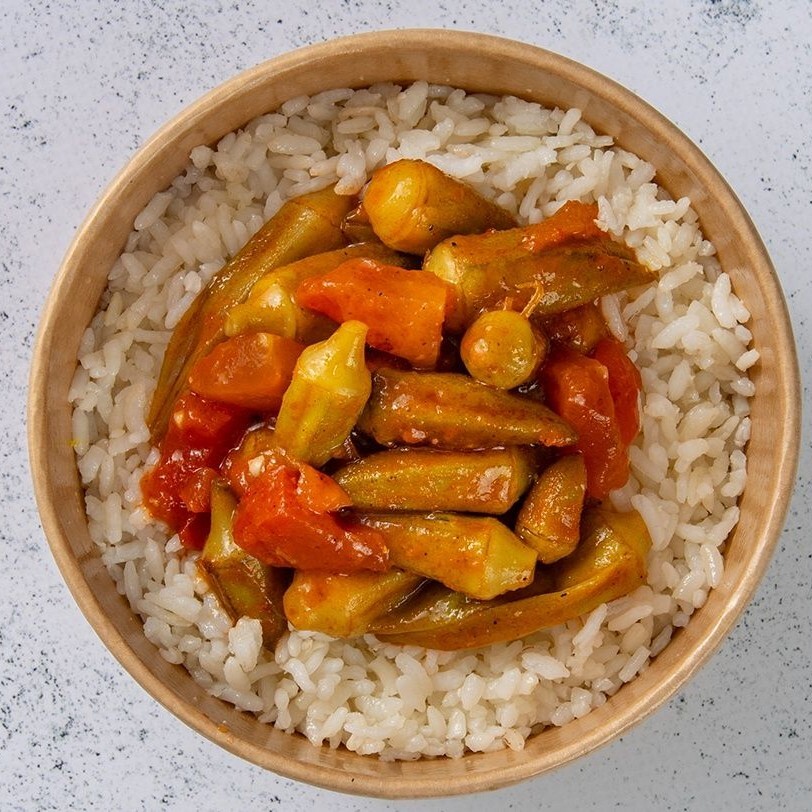 Pilavüstü Bamya