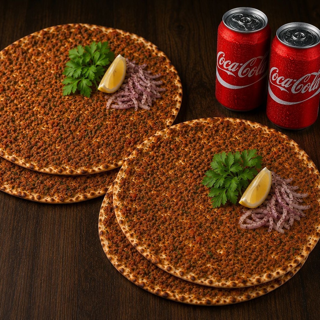 2 Kişilik Lahmacun Menü