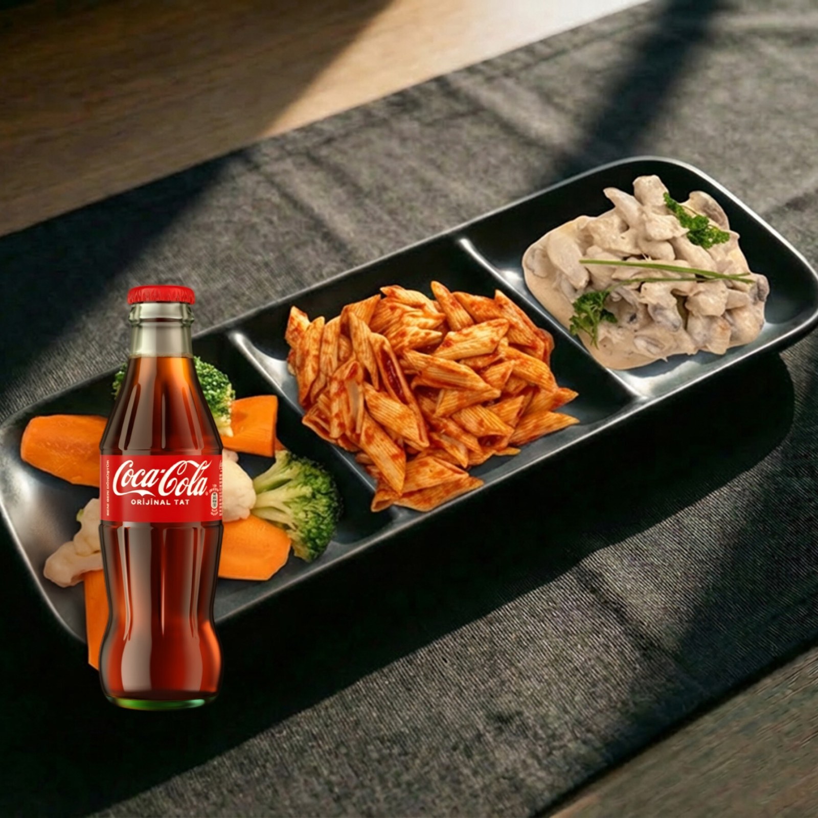 Kremalı Mantarlı Tavuk Menü
