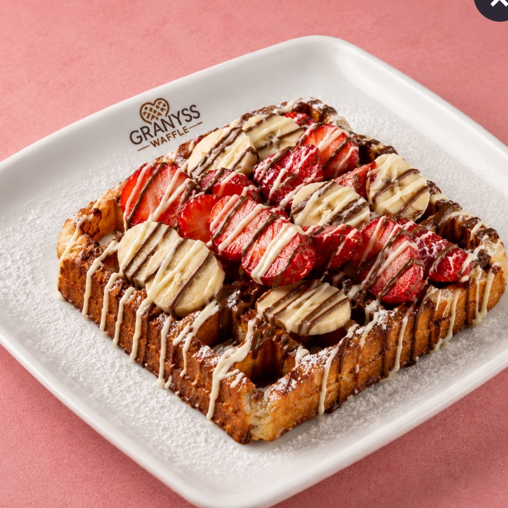 Brüksel Waffle (Çıtır Kalın Hamur)