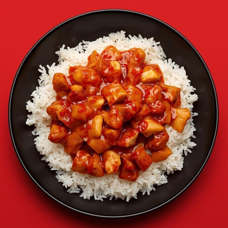 Sweet Chili Soslu Pilav