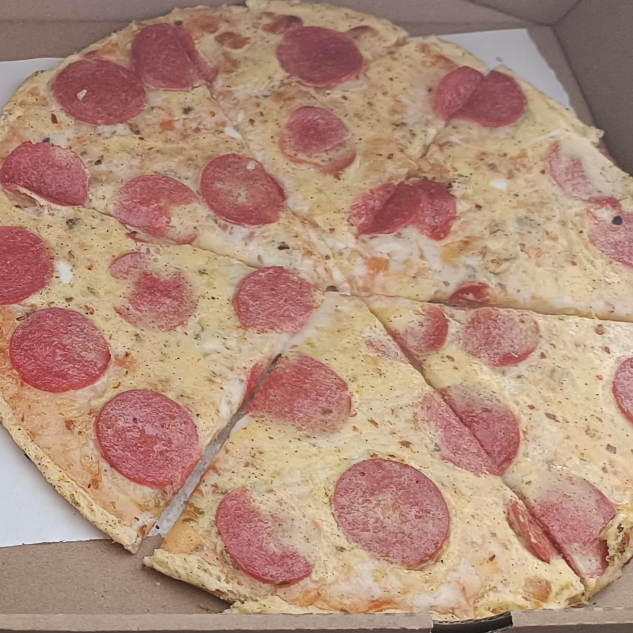 Sucuklu Yumurtalı Pizza (Orta)