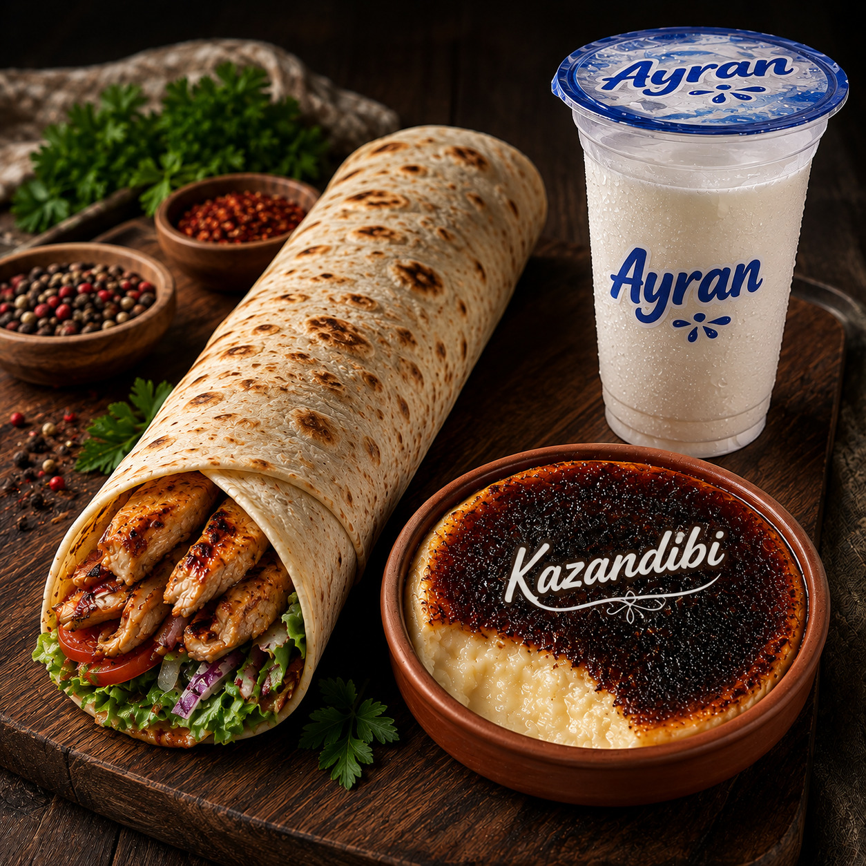 Kazandibi Dürüm Ayran