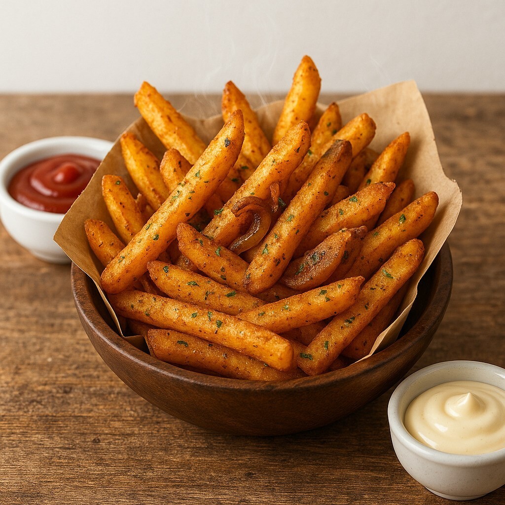 Baharatlı Patates Kızartması