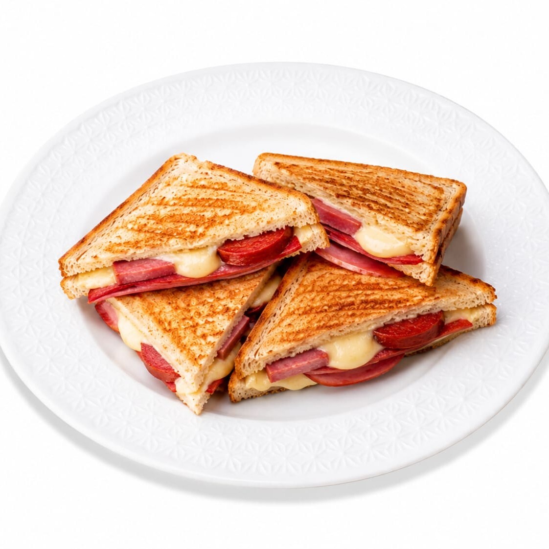Salamlı Kaşarlı Tost
