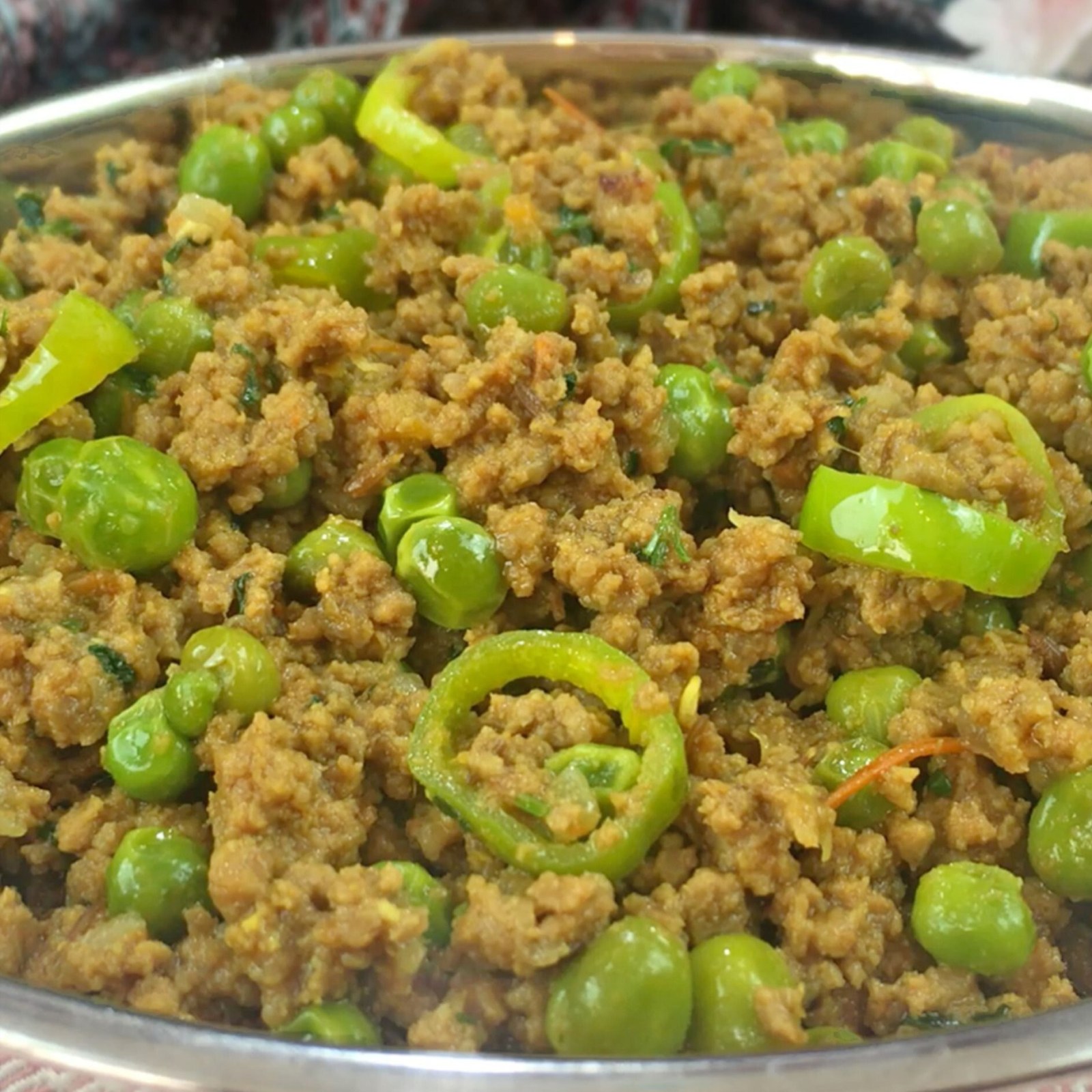 Lamb Keema Mattar