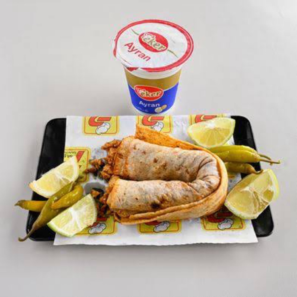Tavuk Dürüm + Ayran Menü