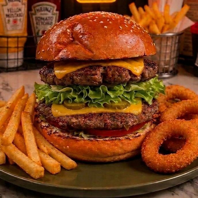 Double Et Burger