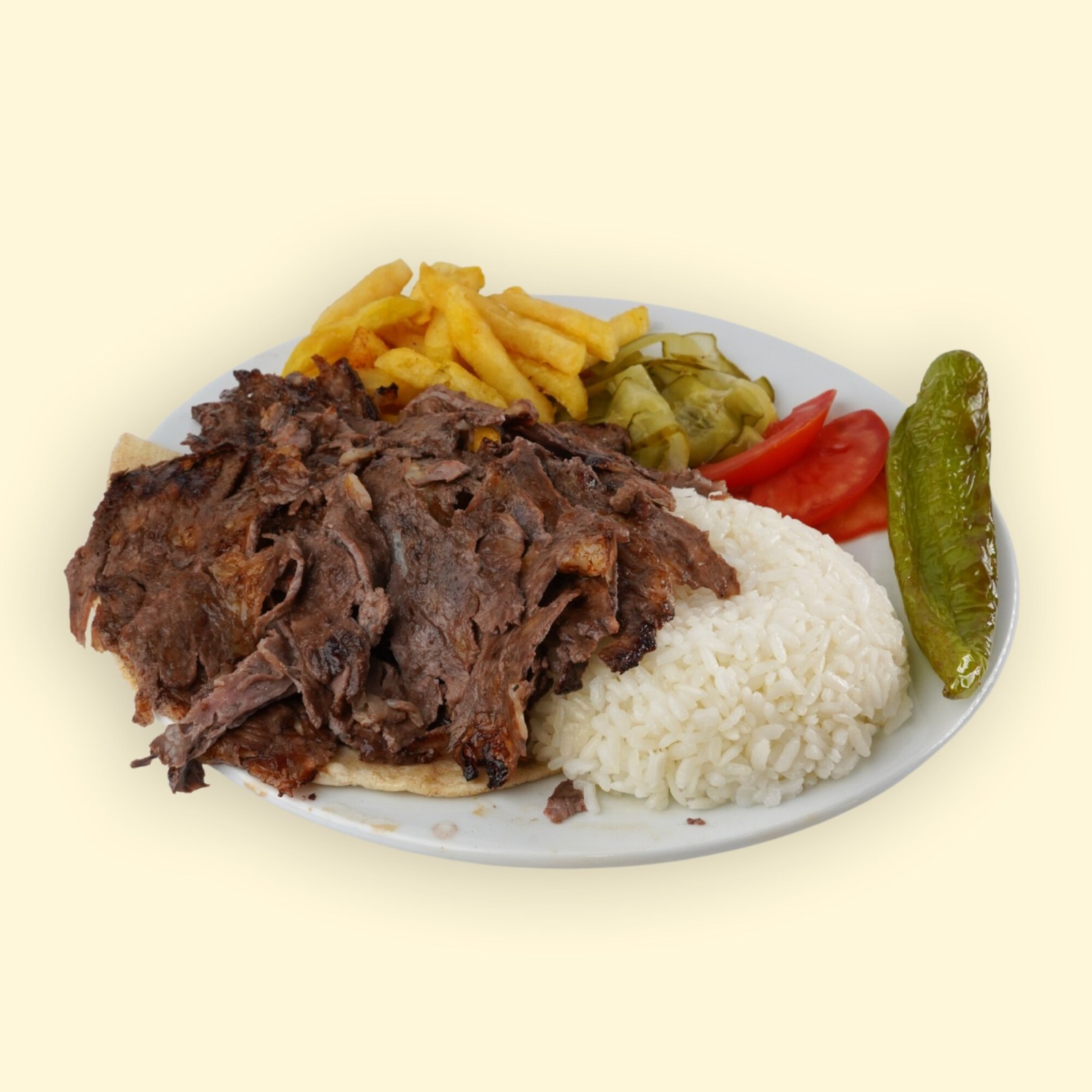 Pilav Üstü Et Döner (120) gr