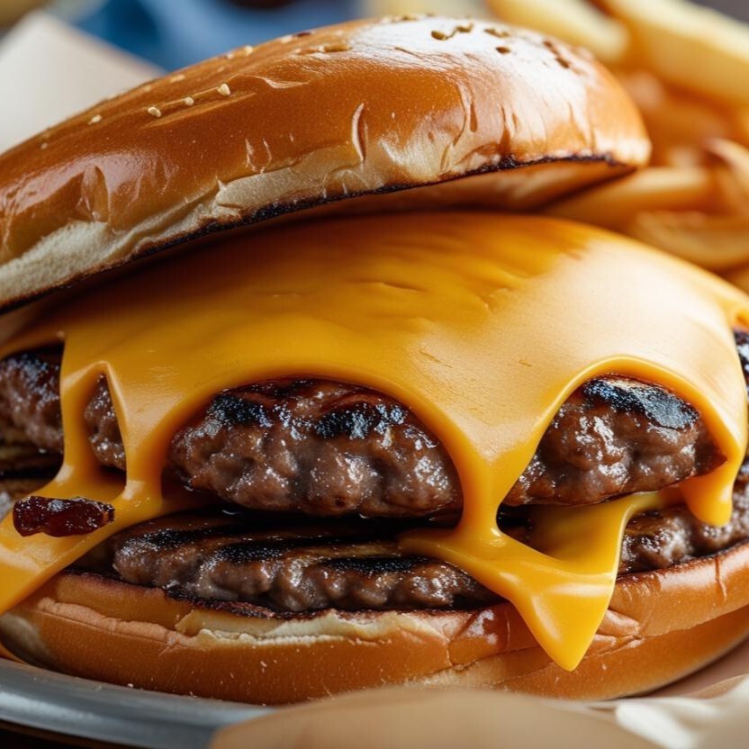 Cheeseburger Menü