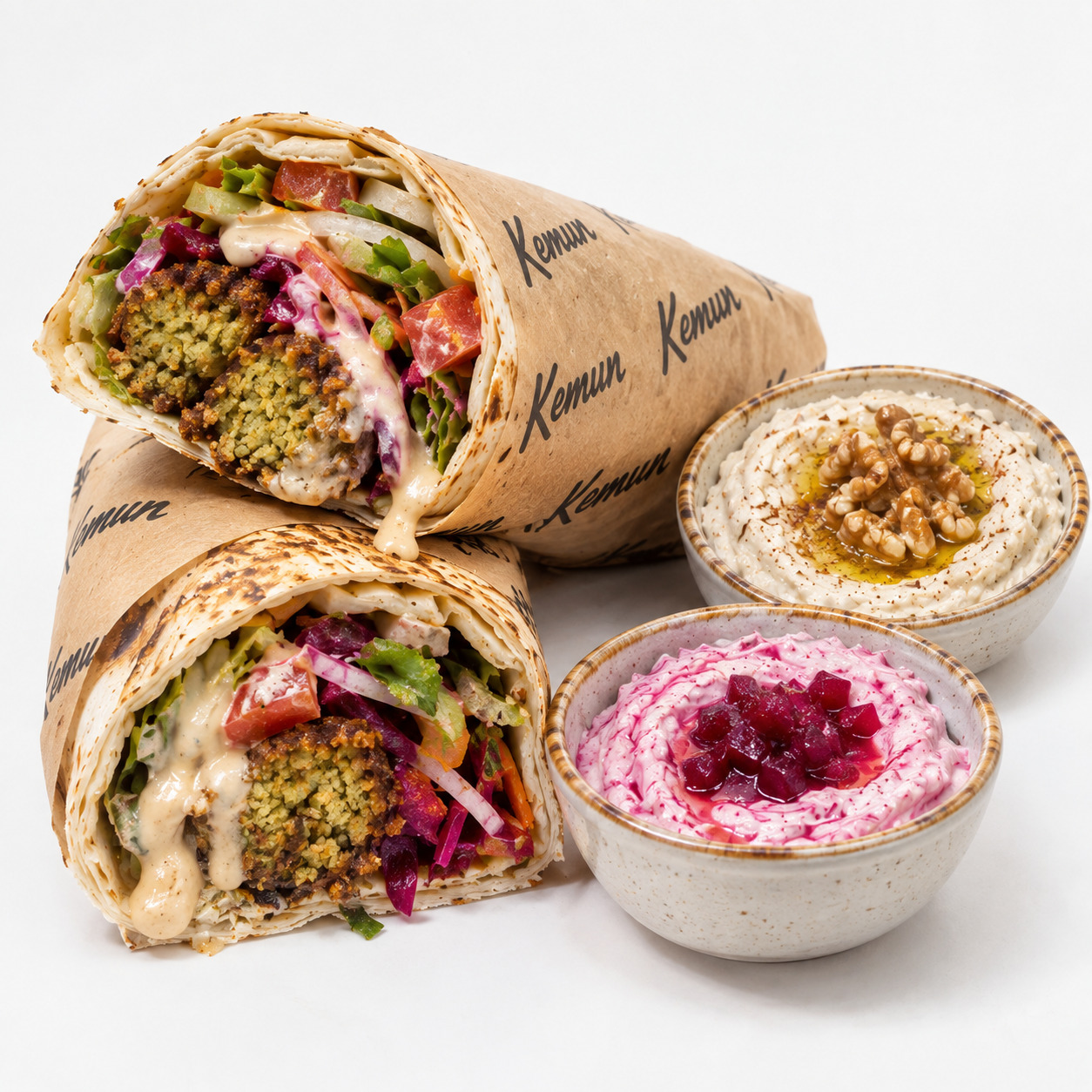 Falafel Dürüm Tabağı