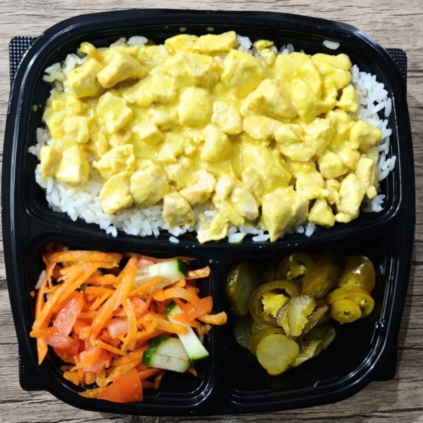 Dayını Tabağında Köri Soslu Pilav (300 gr)